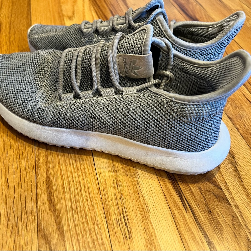 Adidas grey tubular sneakers